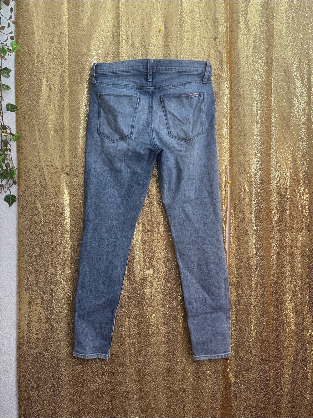 Hudson Natalie Mid rise super skinny ankle Blue denim Jeans - Picture 4 of 11